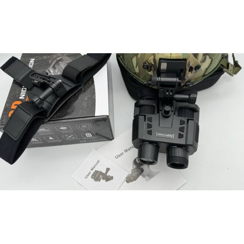 Прибор ночного видения NV-8000 v2.0 3D NIGHT VISION 4K VIDEO с адаптером на шлем в Братске