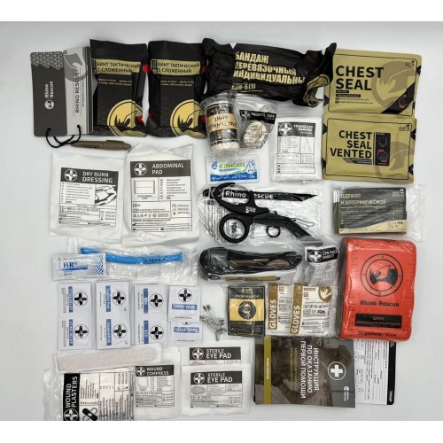 Военная тактическая аптечка “RHINO RESCUE” 30в1 в Братске