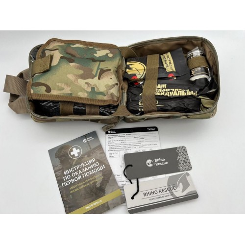 Военная тактическая аптечка “RHINO RESCUE” 30в1 в Братске